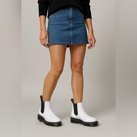 Dr. Martens Shoes - Dr. Martens Women's Chelsea Boots White Color Size 6